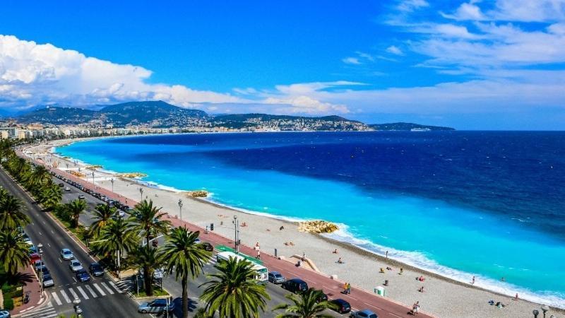 charmant studio au Cœur de Nice terrasse ensoleillée 850 M des plages Extérieur photo
